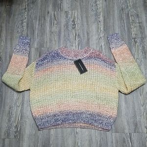 Moon & Madison Cropped Knit Sweater